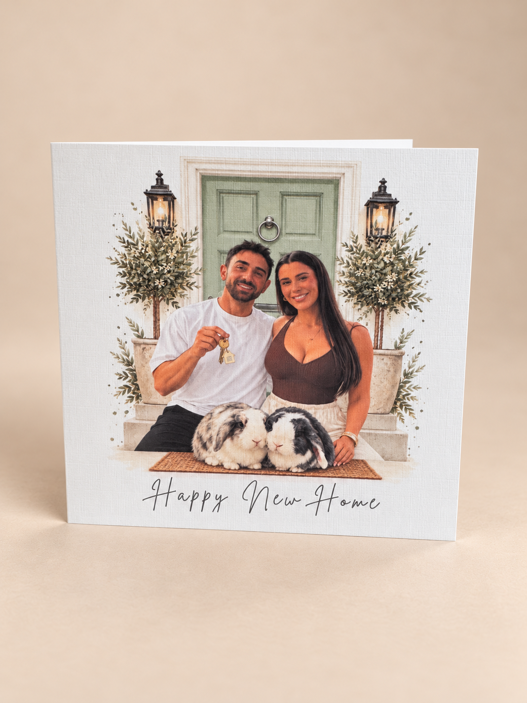 Personalised New Home Photo Card