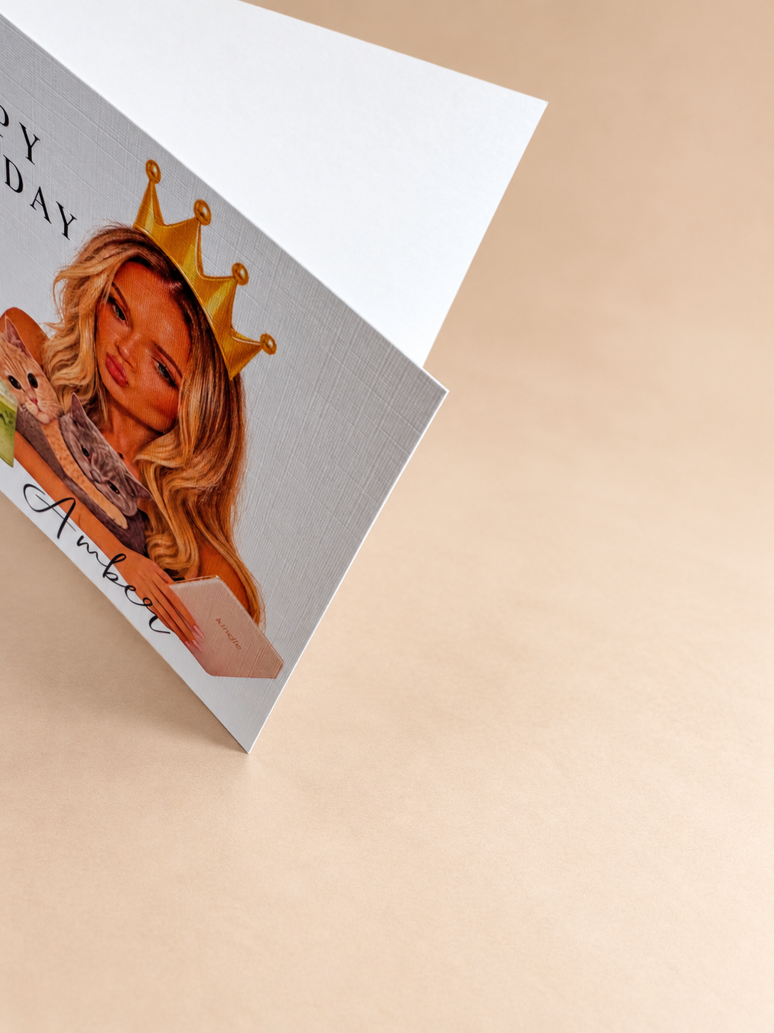 Personalised Photo Birthday Card | Custom Birthday Card with Pets & Favourite Things