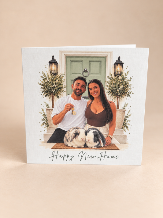 Personalised New Home Photo Card