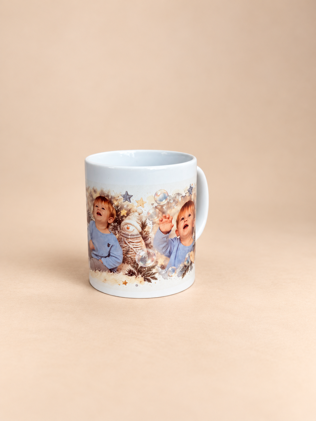 Personalised Christmas Photo Mug