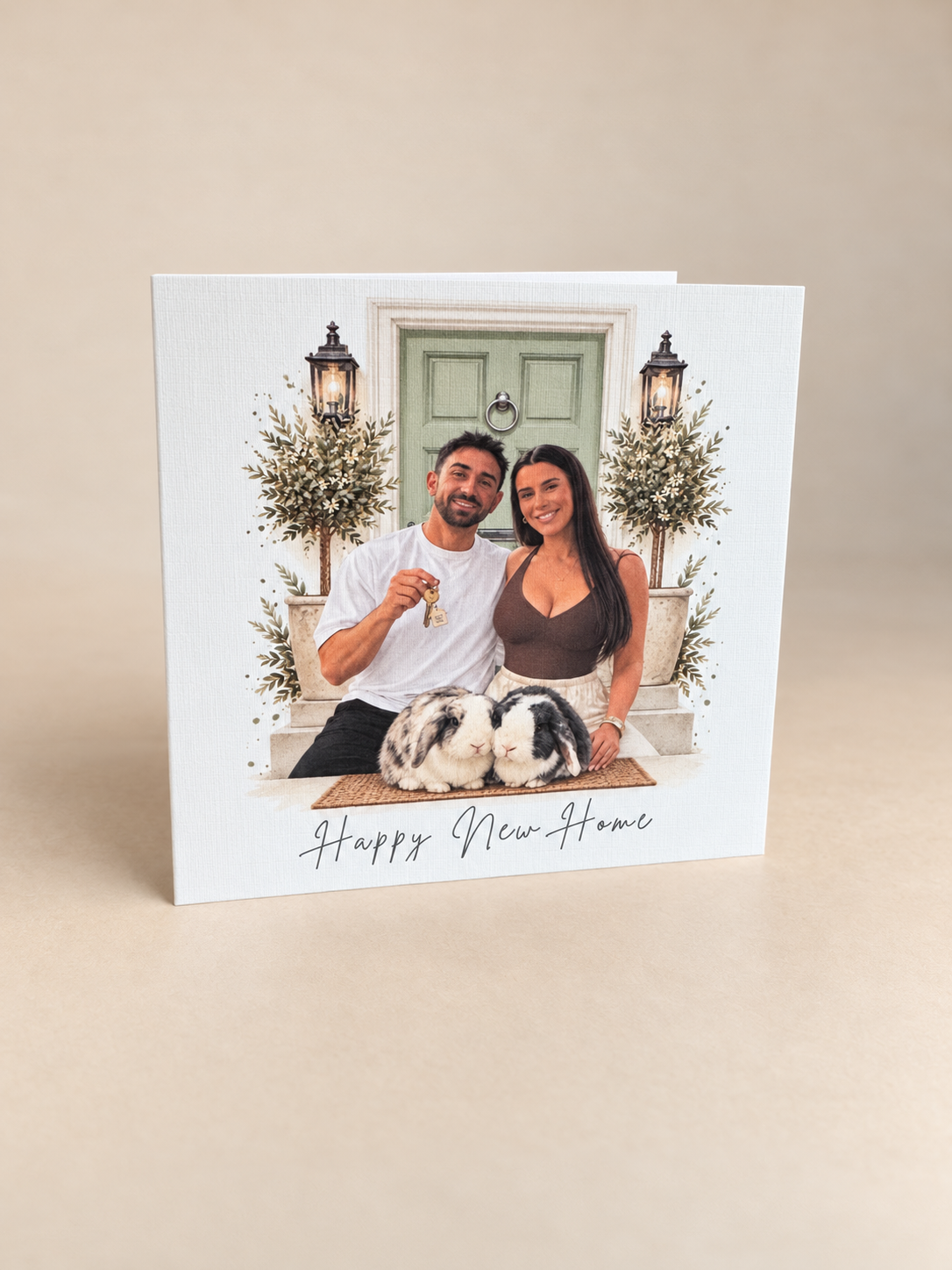 Personalised New Home Photo Card