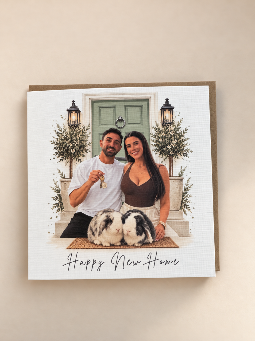 Personalised New Home Photo Card