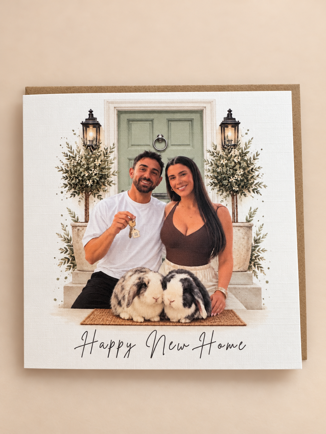 Personalised New Home Photo Card