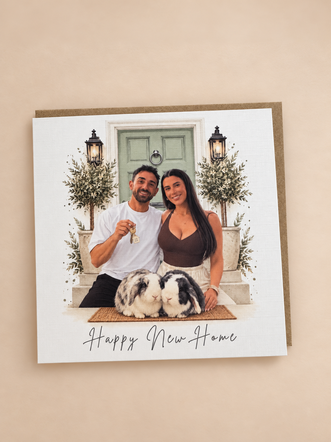 Personalised New Home Photo Card