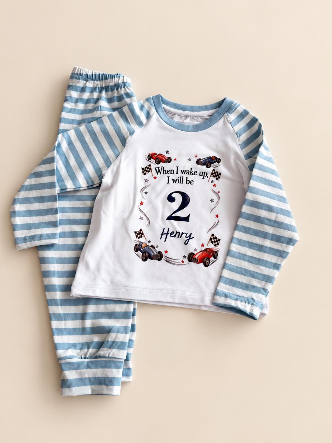 Kids birthday eve pyjamas